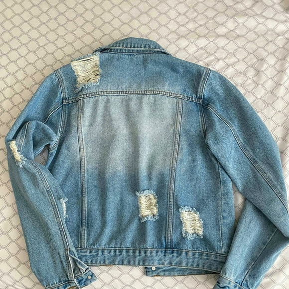 Fashion Nova Jackets & Coats Iconic Denim Jacket Medium Blue Poshmark